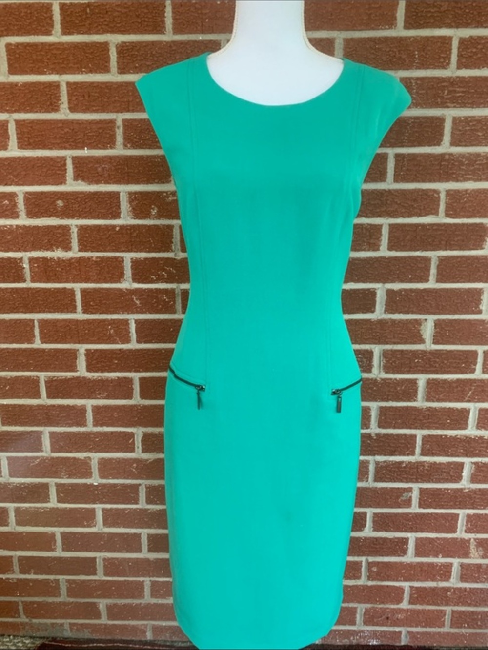 Emerald Green Kasper dress